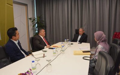 Kunjungan hormat SUB BKSF, JPM ke atas Menteri di Jabatan Perdana Menteri (Ekonomi)