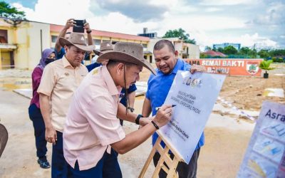 MAJLIS PECAH TANAH ASRAMA SEMAI BAKTI JOHOR BAHRU