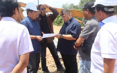 LAWATAN KERJA KE PROJEK PEMBANGUNAN FELDA DI WILAYAH SEGAMAT